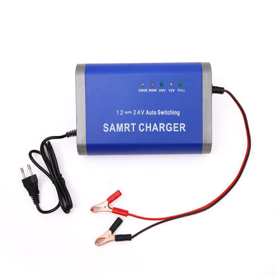 Electric Vehicle Battery Charger Motorcycle Battery Charger 12V 12A 24V 6A Fast Battery Charger For Car