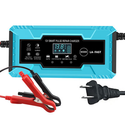 Good price FCP 12V 4AH-100AH Battery Pulse Repair Maintainer Trickle Charger for Gel AGL Battery Motorcycle/Scooter FCP Function online