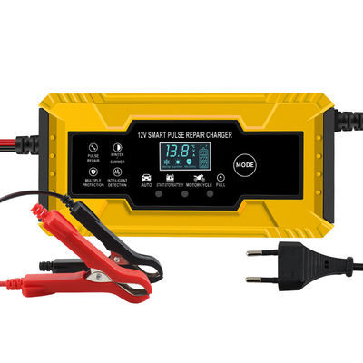 Good price Connector Current Protection Fully Automatic Direct Automatic Motorcycle Car Battery Charger 12V8A 6A with LCD Display EU US online