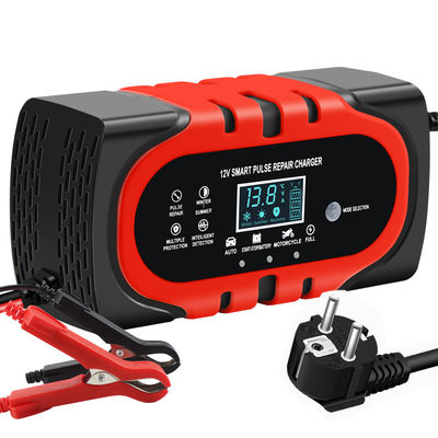 Good price Motorcycle Car Full Intelligent Private Mold 24V 12V 6V 2A Battery Charger for Electric Vehicle E-bike Scooter online