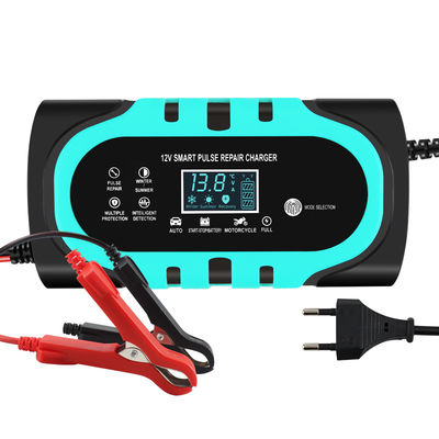Good price Universal 12V 10A Car Battery Charger Pulse Repair Charger for Gel AGM Lead Acid Battery SCP and Universal Function online