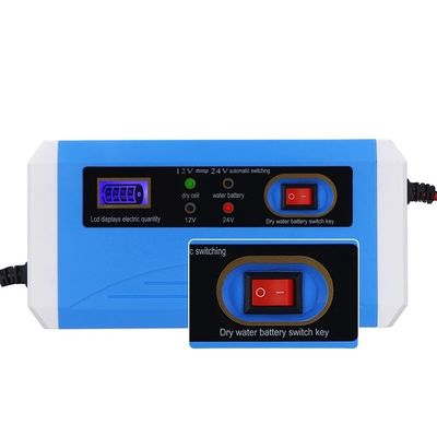 Good price Portable 12V 10A 24V Big Truck Charger Full Intelligent Automatic Repair Type Tricycle Battery Charger online