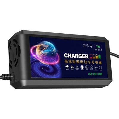 Good price 2025 Smart Electric Motorcycle 48V20AH Lead Acid Battery Charger with 93% Charging Efficiency and 12V/1.5A Output online
