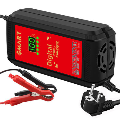 Good price 12V 6A Intelligent Pulse Repair Battery Charger with 90% Charging Efficiency Connector and Current Protection online
