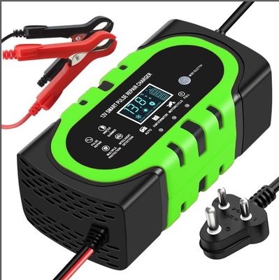 Good price Fast Charging Speed Car 12V 1A LCD Display Smart Battery Charger with FCP Function online