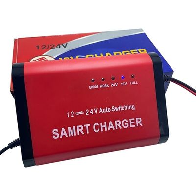 Good price 12V 24V Car Battery Charger 10A 5A Automatic Motorcycle Charger with SCP Function Universal online