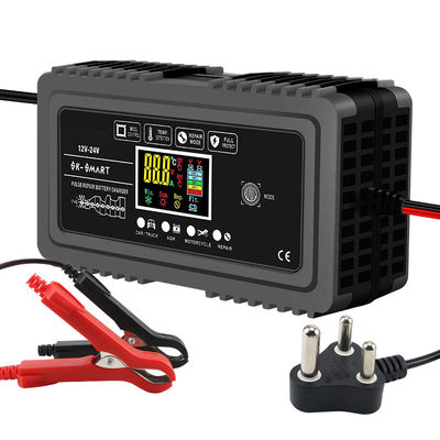 Good price 2024 Top Selling Battery Intelligent Automatic 12V 10A 24V 10A Repair Battery Charger Private Mold and Fast Charging Speed online
