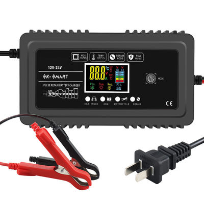 Good price 90% Charging Efficiency FCP Function 12V 24V 20A 10A Automatic Lead Acid Battery Charger Auto Motorcycle Intelligent Repair Charger online