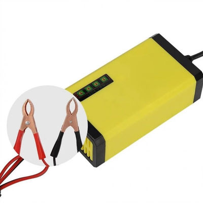 Good price 12V 4A 3A 2A Solar Auto Digital Battery Charger with LCD Display Reverse Connecting Protection Connector Current Protection online