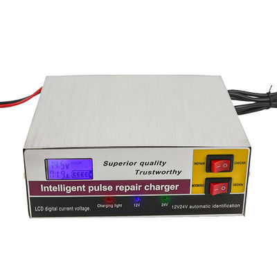 Good price 12V 12A 24V 6A Pulse Repair Lead Acid Battery Charger Private Mold Output Power 125W and Customizable online