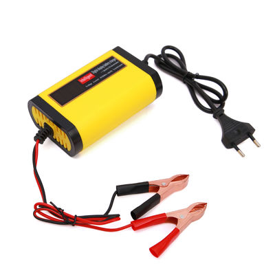 Good price 12V 2A 3A 5A 6A LCD Display Pulse Repair Mode Smart Charger Private Mold for Electric Vehicle E-bike Scooter online