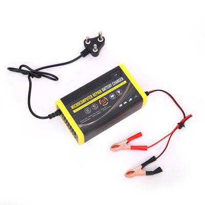 Good price LCD Display Intelligent Battery Charger 12V 6A 8A for Microcomputers Motorcycles Trucks and Cars 90% Charging Efficiency online