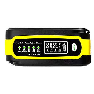 Good price 12V/24V Car Battery Charger Automatic Smart Fast Charger for Car Motorcycle Truck AGM Deepcycle GEL Lead-Acid Function SCP online