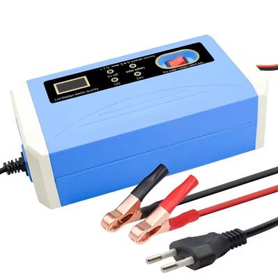 Good price FCP Function Custom 12v 10A 24V Portable Car Battery Charger for 12v Wet Dry Lead Acid Battery OEM/ODM online
