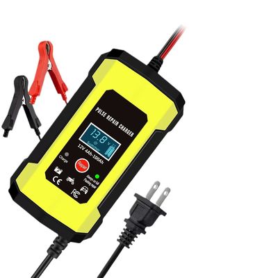 Good price FCP 12V 6A Rechargeable Smart Fast Car Auto Lead-Acid Battery Charger with LCD Display online