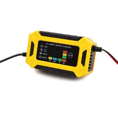 Good price Connector Current Protection 12V 10A 8A Smart Digital Display Pulse Repair Car Battery Charger for AGM Gel EFB Battery online