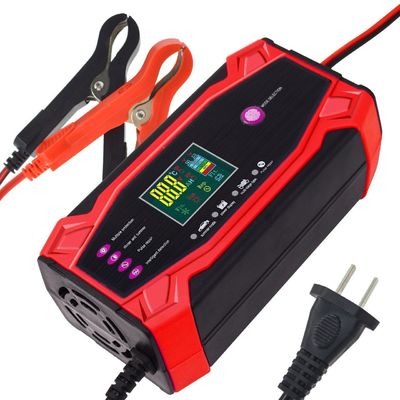 Good price 12V/2A Full Self Stop Smart Battery Charger 10A 24V 5A Universal Automatic Pulse Repair Trickle for Lead Acid Batteries online