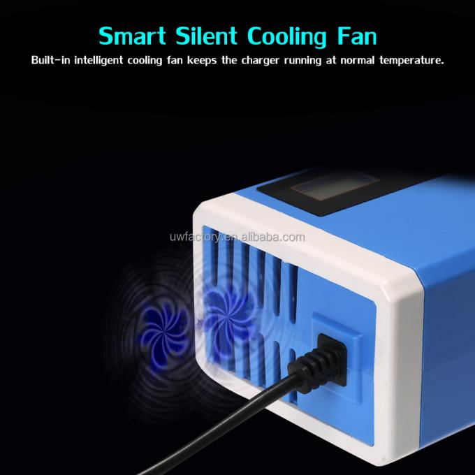 Smart Pulse Repair Function 12V 24V 10A Car Motorcycle Battery Charger for Lead Acid AGM GEL WET Batteries Private Mold 3