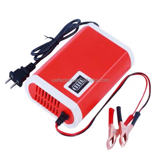 Electric Input 12V/20A Full Automatic Battery Chargers with 10A Power LCD Display Power Puls Repair and Wet Dry Feature 11