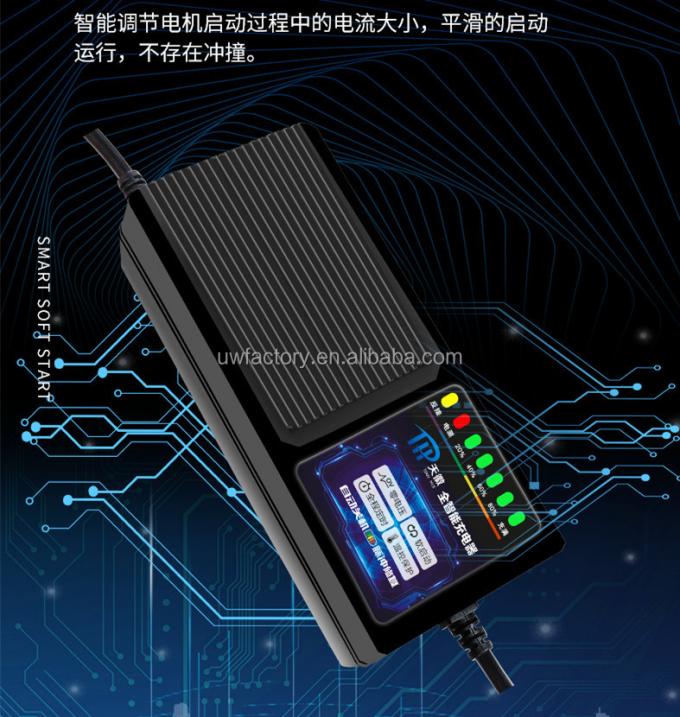 Electric Scooter Battery Charger 48V 20AH 60V 20AH 24V 20AH 36V 20AH with Input Voltage of 220V AC and CE FCC 3C Certification 2