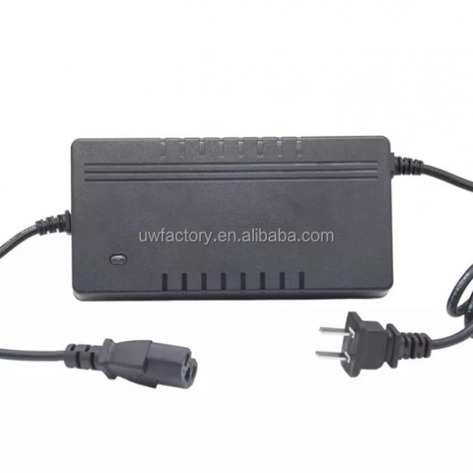 Lithium Ion 54.6V 3A Charger for 48V 15Ah Battery 13S 48V Li-ion Battery Charger Output DC 54.6V 1