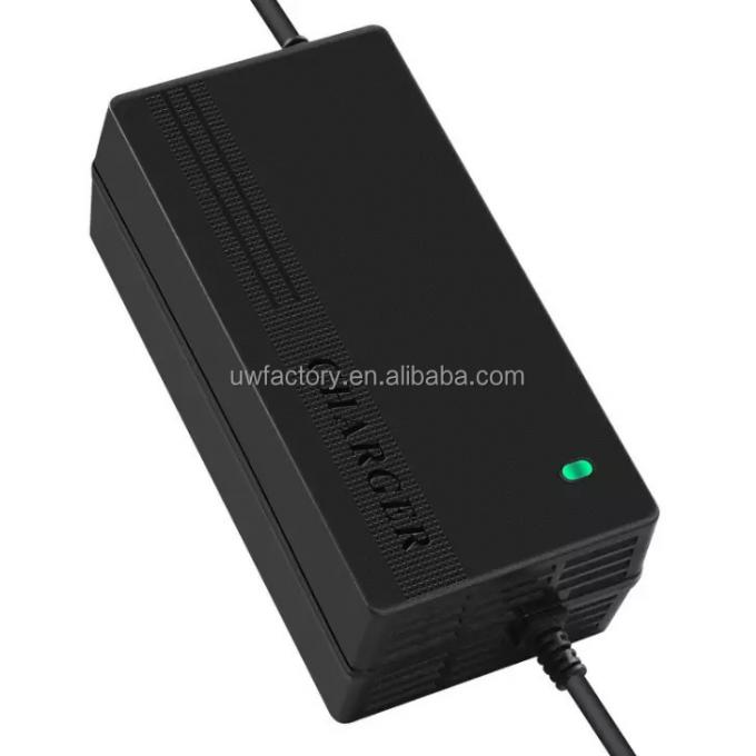 Lithium Ion 54.6V 3A Charger for 48V 15Ah Battery 13S 48V Li-ion Battery Charger Output DC 54.6V 4