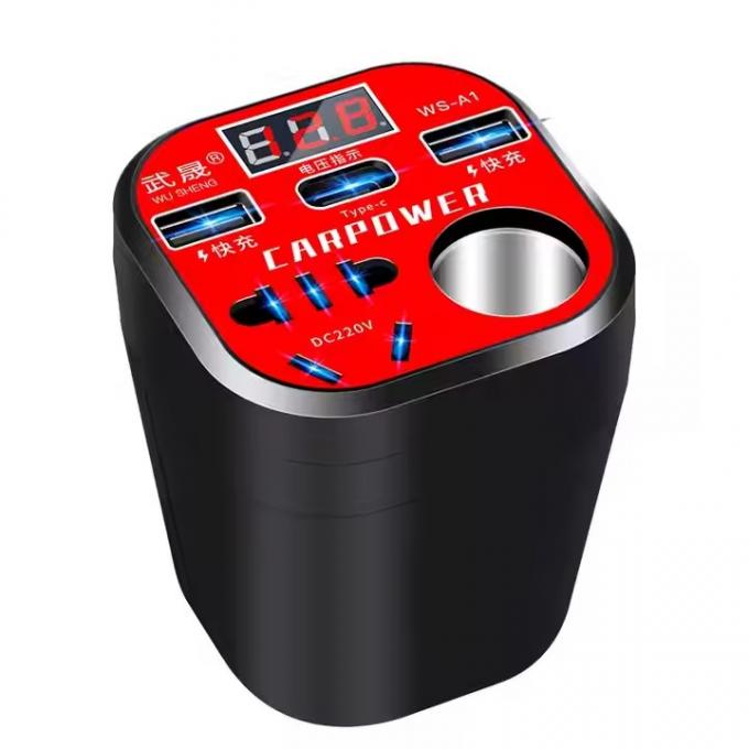 Universal Travel Charger 0.3KG Car Inverter Converter 1500W 12V/24V To 220V 50hz Plug Adapter USB Port Socket Converter 17