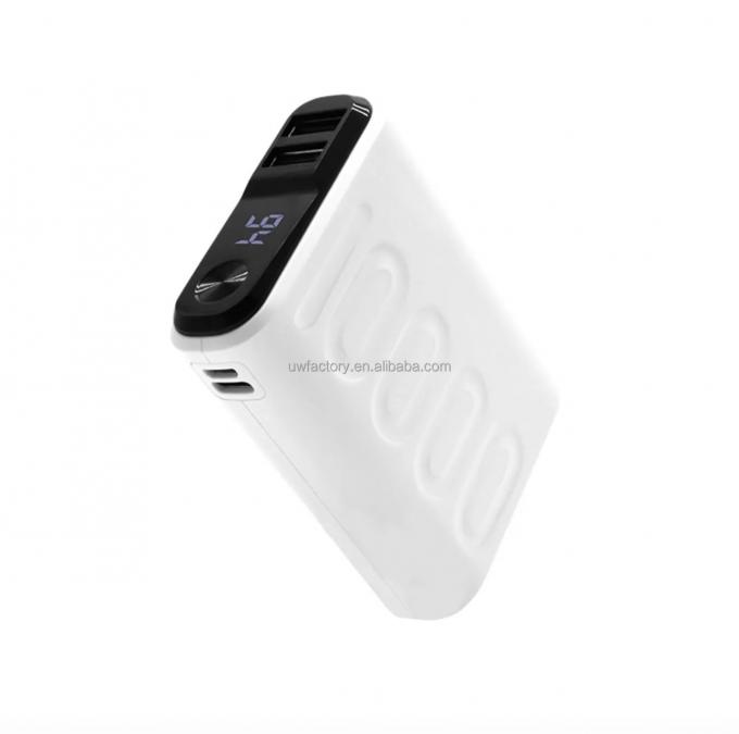 Mini Power Bank 10000mAh 20000mAh PD18W Fast Charging LCD Display with Wireless Output and PVC Material 2