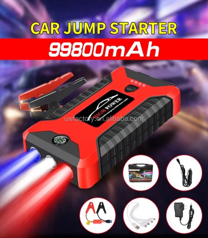 Electric Power Systems Hybrid ESS 12V High Power Car Jump Starter with Multi-function Portable Lithium Battery Bank 2