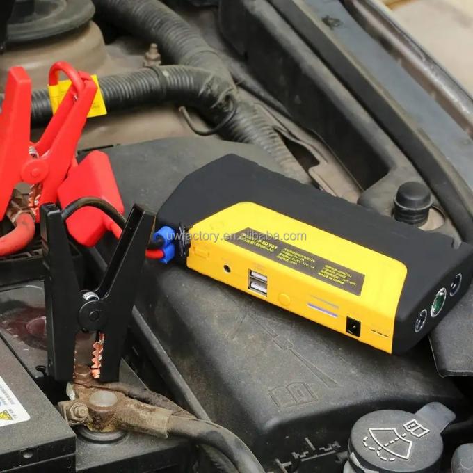 Pure Sine Wave Inverter Type Emergency Tools Kit 28000mah 12v Wireless Charging Battery Jump Starter with Air Compressor 1