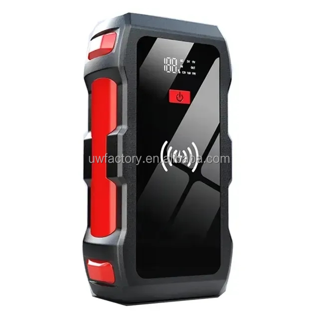 AC400V Rated Output 12V 72000mAh Multifunction Portable Car Jump Starter with Flashlight and 225kWh Storage Capacity 1