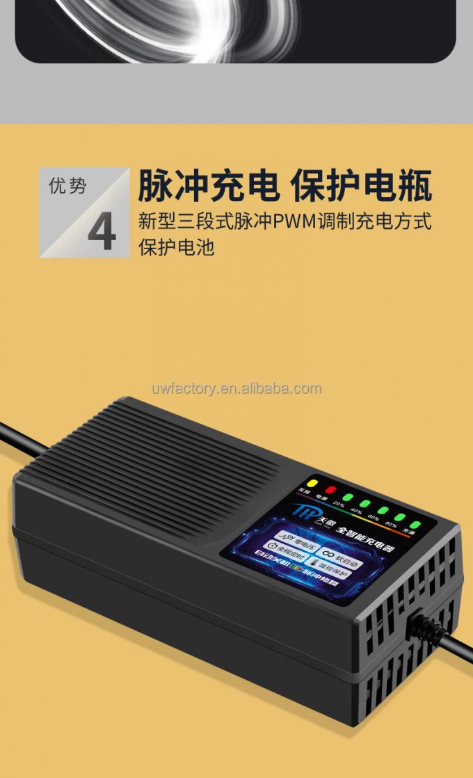 42v 2a 54.6v 2a 67.2v 2a 3a 5a 6a 8a li ion lithium battery charger for your customer requirements 12v 24v 36V 48V 60V 72v 5