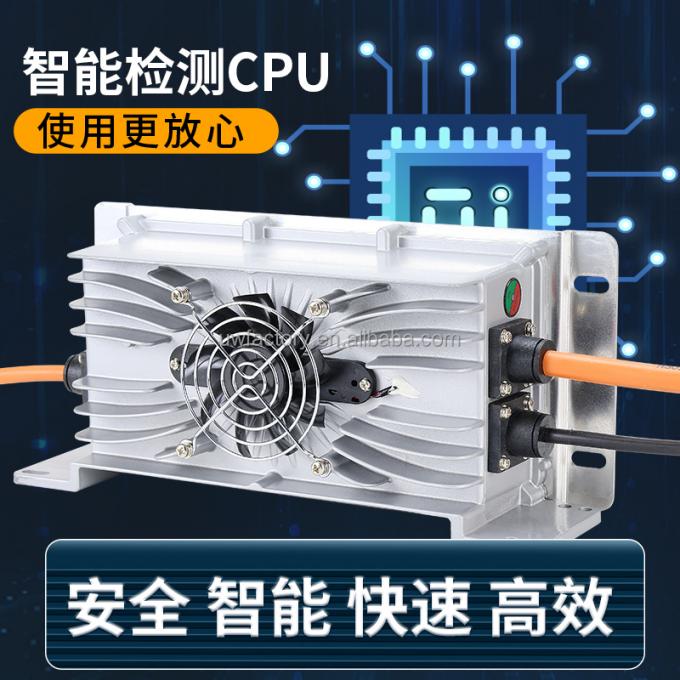 AC100-240V 50/60Hz Input Voltage 14.6V 50A 12V LifePo4 Battery Charger for 4S Battery Pack 0