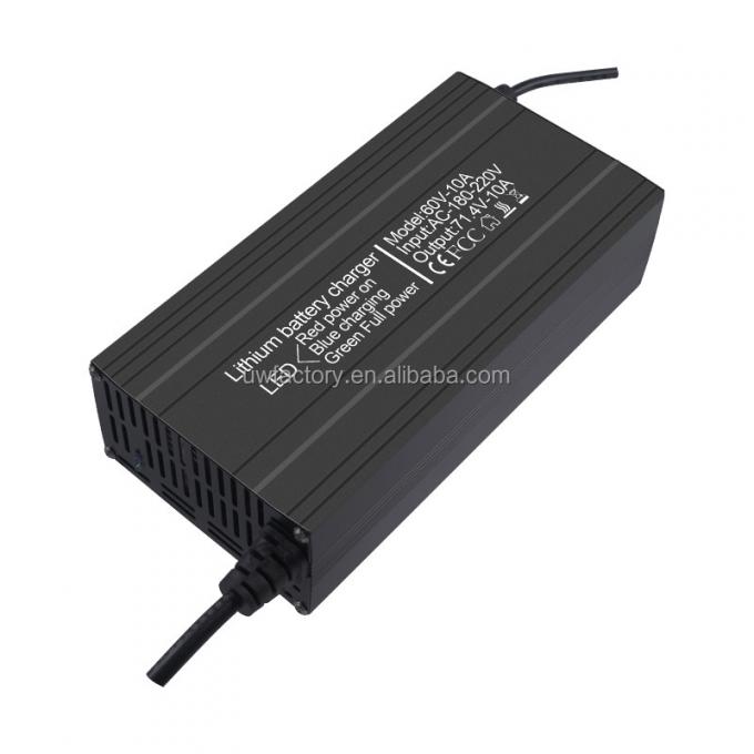 PD3.1 79.8V 10A 19S 70.3V 12A 15A 20A 18A Lithium Battery Charger With Charging Display For Universal Compatibility 3