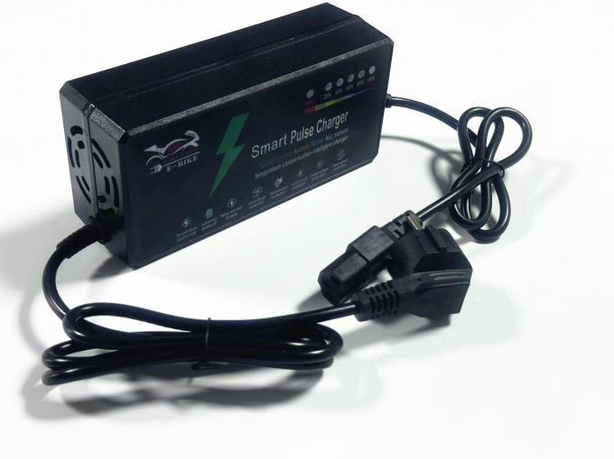 110V 220VAC Universal 48V 12ah E-Bike Battery Chargers Made of PC Fireproof Material for Versatile Charging 4