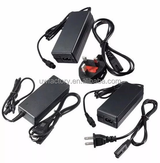 90W Output Power 42V 1.5A 2A Scooter Charger for Xiaomi Mijia M365 E-Scooter Hoverboard Ebike Lime 36V Lithium Battery 1