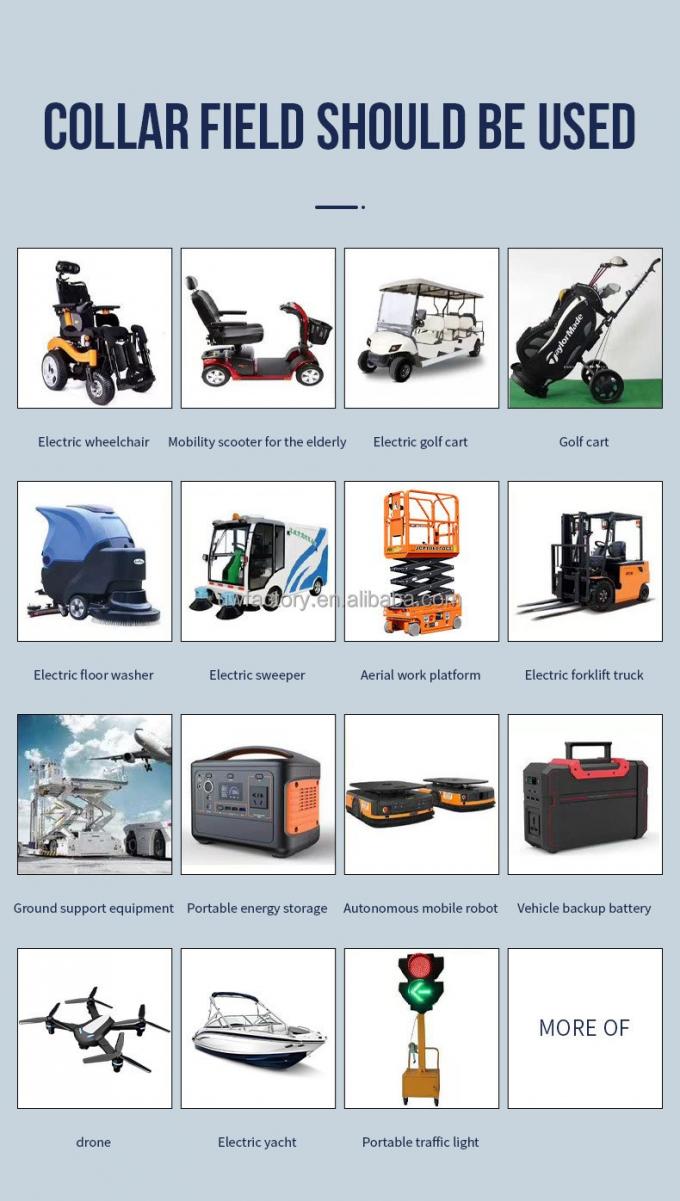 SCP Function E-Forklifts Forklift Lithium Ion Battery Pack System 48V/51.2V20-816Ah LiFePO4 5-60Kwh with BMS/Fast Charge 7