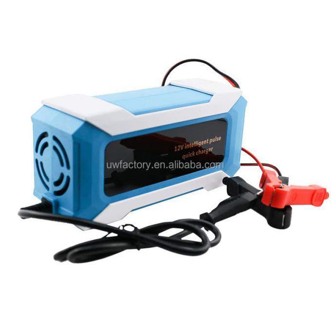 Home Security System LiFePO4 12V12A Battery Charger with Fast Charging Technology Connector 0