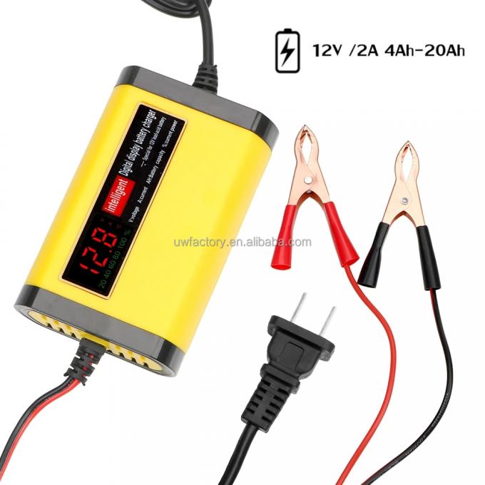 Electric 12V 6A 4A 2A Pulse Repair LCD Battery Charger for Car Motorcycle Lead Acid Battery Agm Gel Wet Electric Tools 2