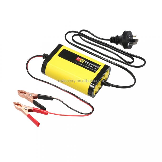 Electric 12V 6A 4A 2A Pulse Repair LCD Battery Charger for Car Motorcycle Lead Acid Battery Agm Gel Wet Electric Tools 5