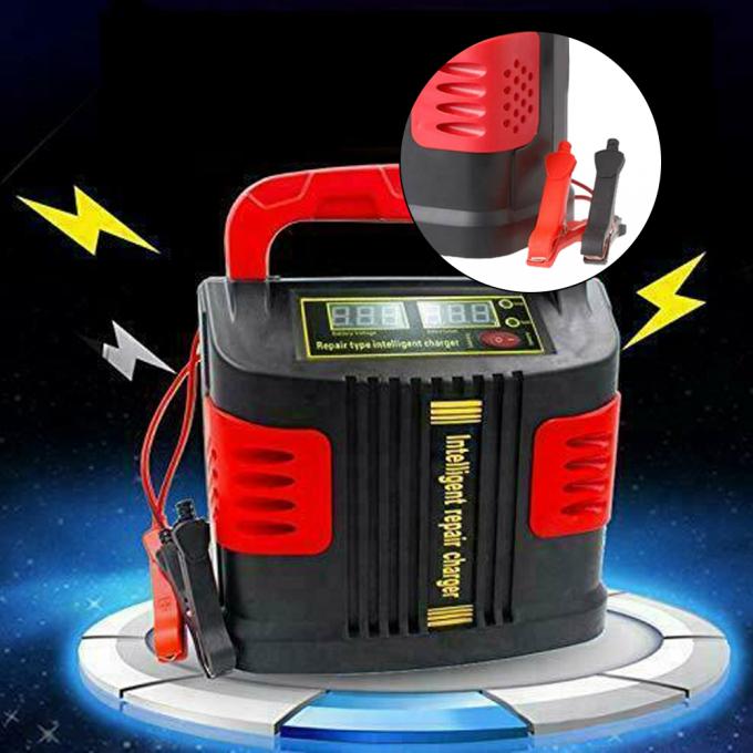 SCP Function 12V 24V 12A 6A Fast Charge Lead-Acid Battery Charger for Electric Vehicles E-bikes and Scooters 1