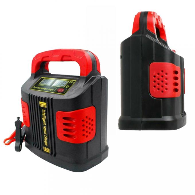 SCP Function 12V 24V 12A 6A Fast Charge Lead-Acid Battery Charger for Electric Vehicles E-bikes and Scooters 2