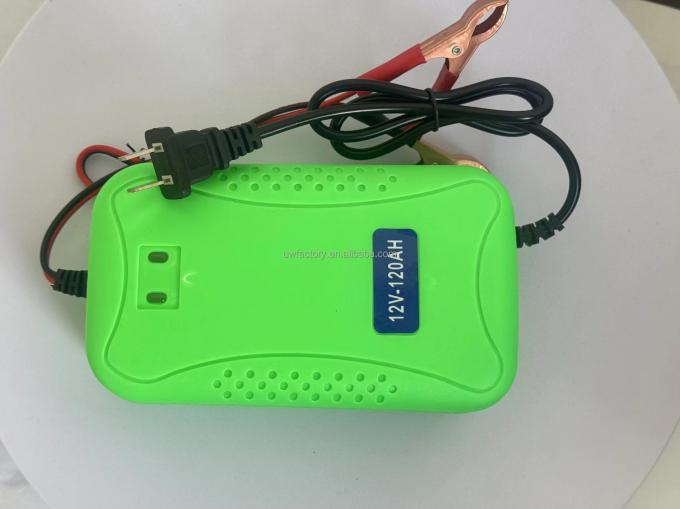 Smart Watch Compatible Big Screen Rechargeable Battery Charger 12V 6A Motorcycle Charger 4