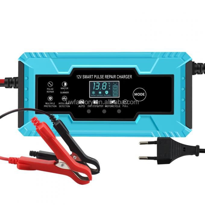 12V/24V Output Intelligent Fast Power Charging Lead Acid AGM GEL Battery Charger with Full Automatic Charging Capability 10