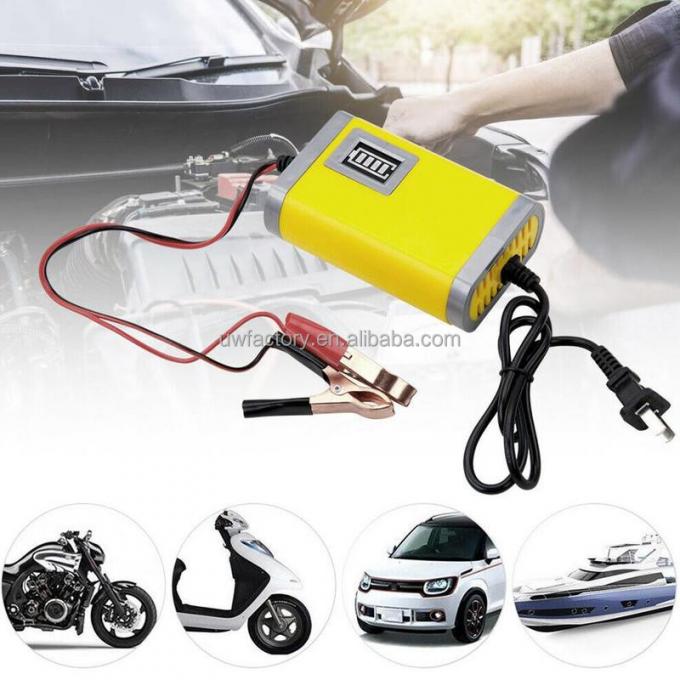 Fast Charging 12V 6A EU/US/UK/AU Intelligent Recognition/Pulse Repair Lead Acid Battery Charger with Output Power of 125W 1