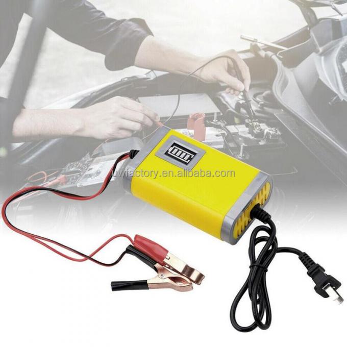Fast Charging 12V 6A EU/US/UK/AU Intelligent Recognition/Pulse Repair Lead Acid Battery Charger with Output Power of 125W 3