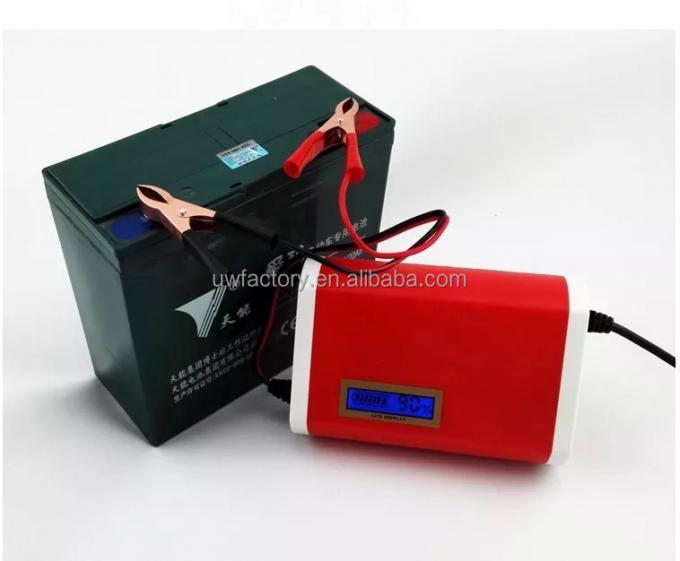 12V/2A Output Fast Charging Universal Battery Charger Power Supply for Electrical Car Vehicles 100V-250V 10A 20A 3