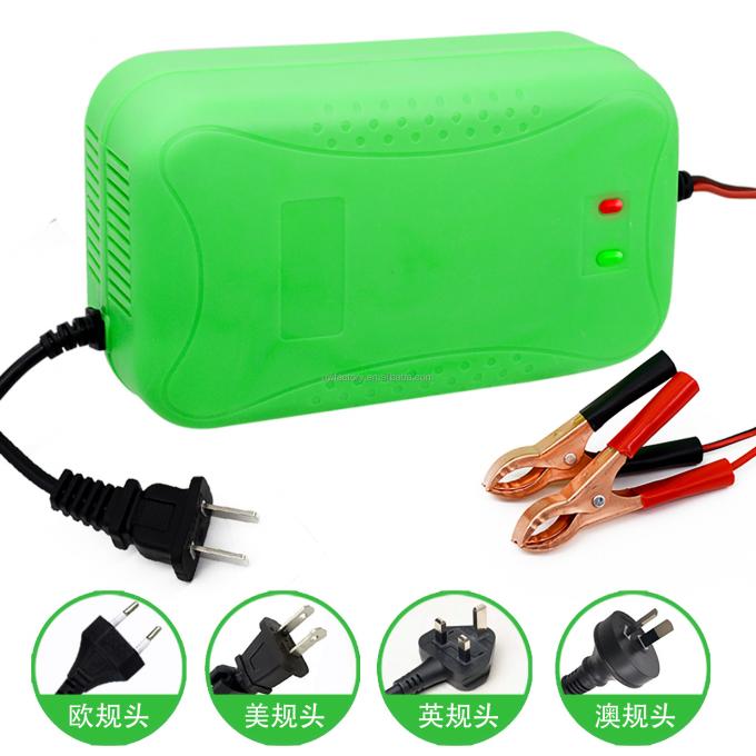 12V 24V Car Battery Charger Maintenance-Free Trickle Charger with 90% Charging Efficiency and 125W Output Power 4