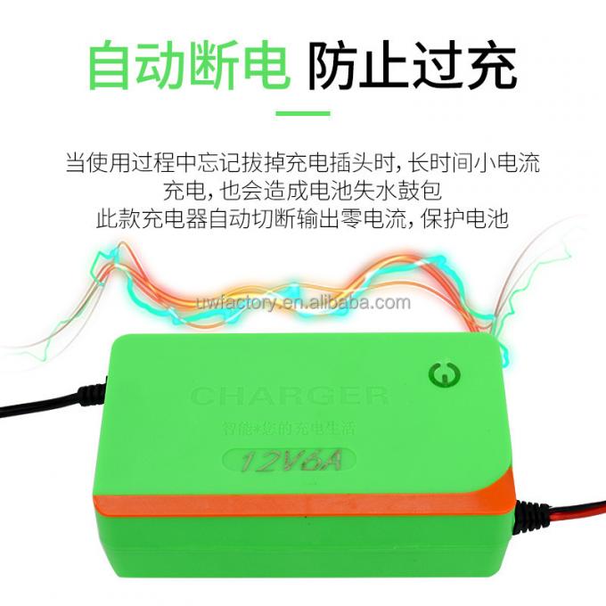 12V 10A Intelligent Fast Power Charging Wet Dry Lead Acid Digital LCD Display Full Automatic Car Battery Charger for Car 1
