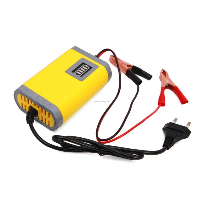 SCP Function 125W Output Power 7-Stage Smart Lead-Acid Battery Charger for Car Motorcycle Truck Vehicle 2